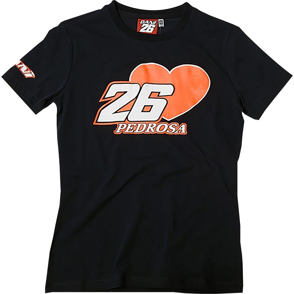 VR46 Bi Ladies T-Shirt Pedrosa 26 Blue FREE 1 YEAR Returns, FREE UK Delivery | ThrottleChimp