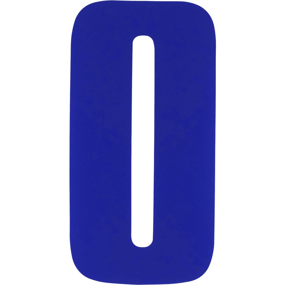 Bike It Race Numbers #0 Decal Blue FREE 1 YEAR Returns, FREE UK Delivery | ThrottleChimp