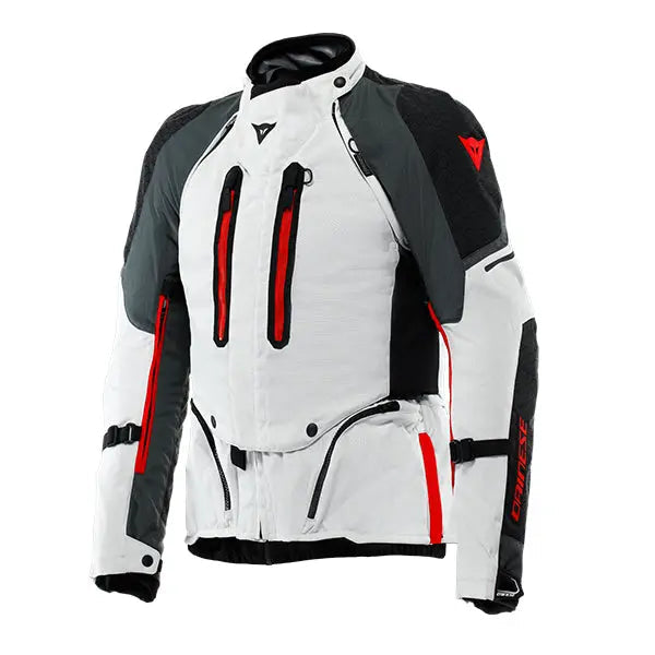 Dainese Super Adventure Absoluteshell Textile Jacket Glacier Grey / Iron Gate FREE 1 YEAR Returns, FREE UK Delivery | ThrottleChimp