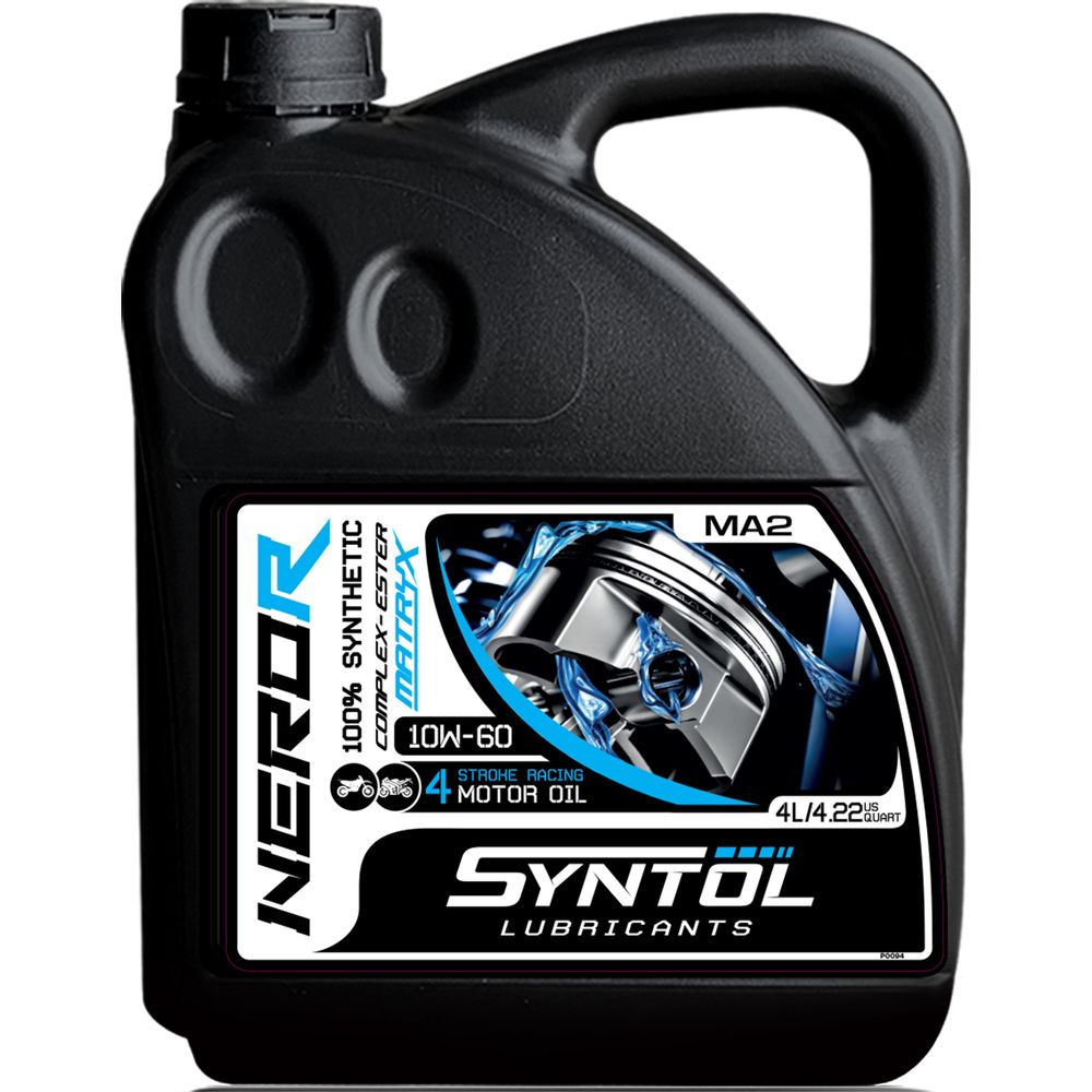 Syntol Nero-R 4T 10W-60 Racing Oil FREE 1 YEAR Returns, FREE UK Delivery | ThrottleChimp