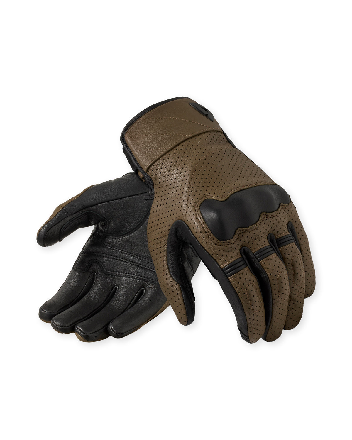 Revit New Heights Leather Gloves Brown / Black