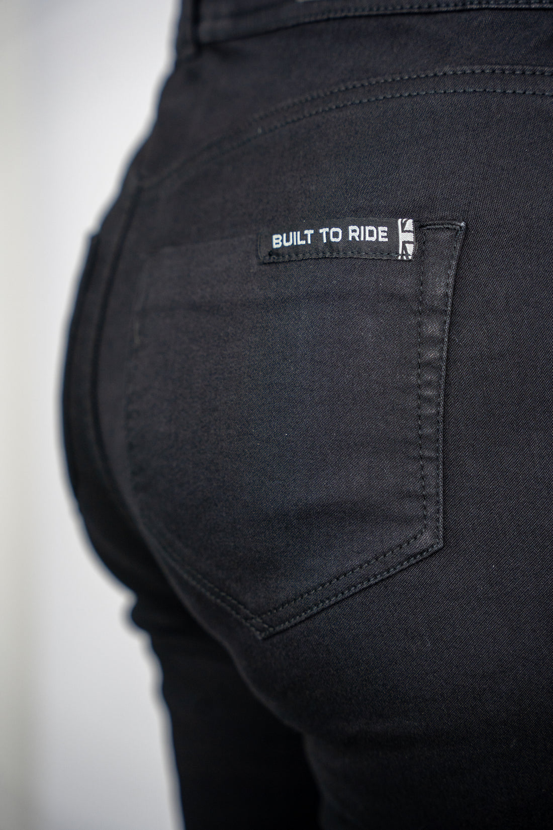 Bull-it Fury Ladies Skinny Fit Denim Jeans Black FREE 1 YEAR Returns, FREE UK Delivery | ThrottleChimp