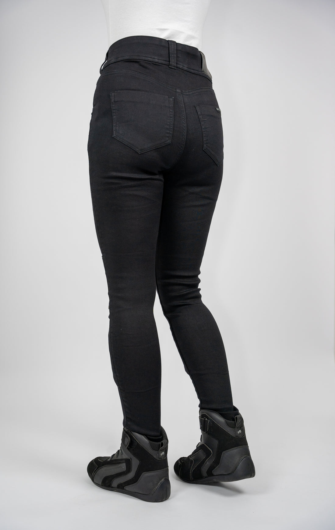 Bull-it Fury Ladies Skinny Fit Denim Jeans Black FREE 1 YEAR Returns, FREE UK Delivery | ThrottleChimp