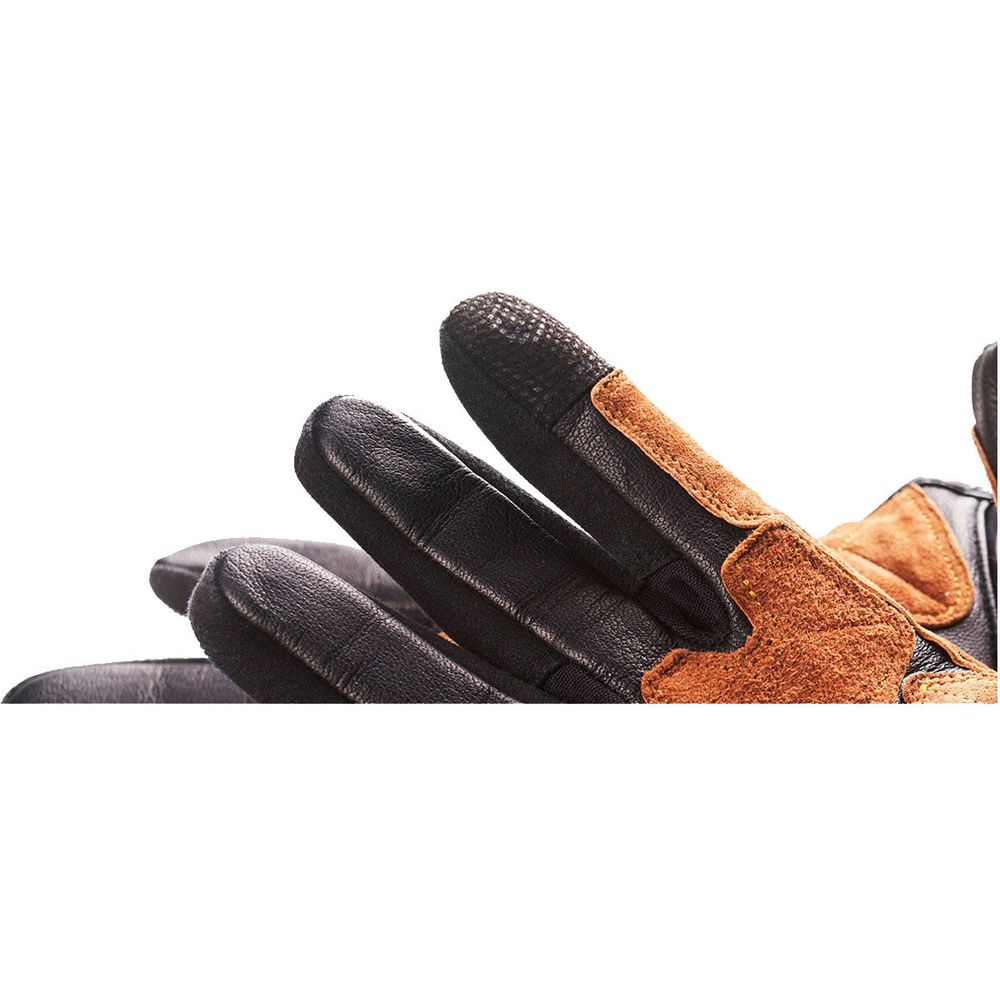 Fuel Astrail Leather / Textile Gloves Navy