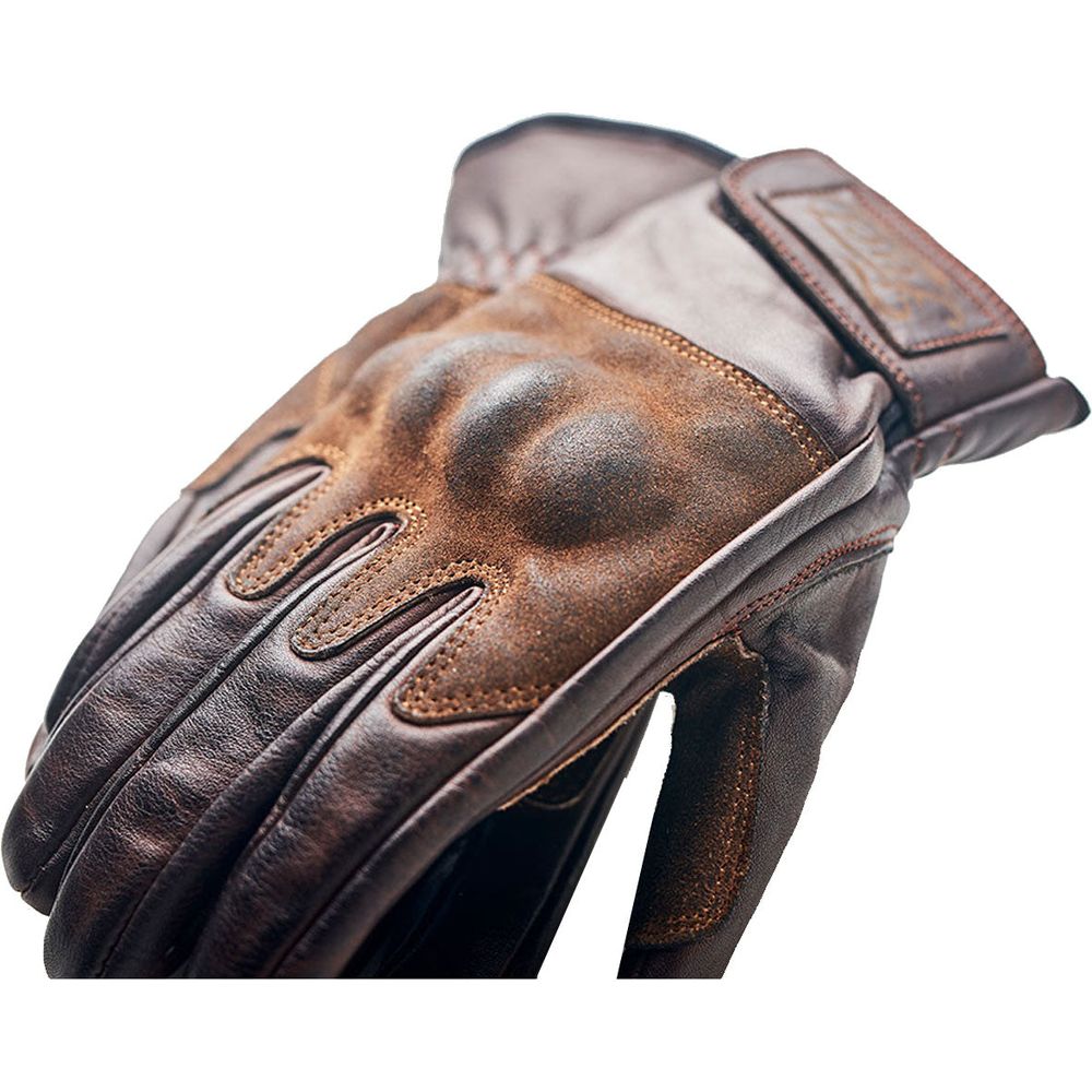 Fuel Rodeo Ladies Leather Gloves Brown