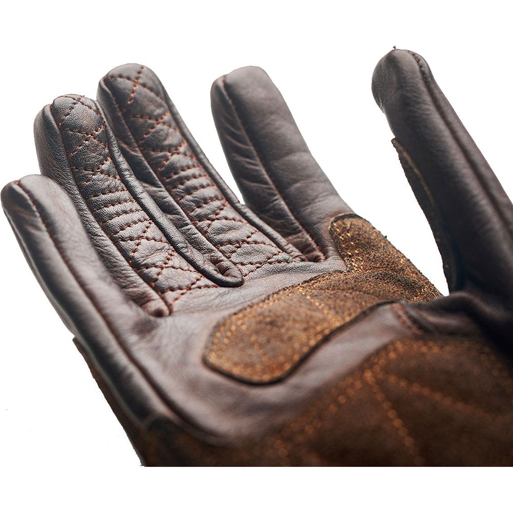Fuel Rodeo Ladies Leather Gloves Brown