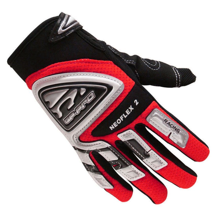 GP Pro Neoflex-2 Adult Gloves Red FREE 1 YEAR Returns, FREE UK Delivery | ThrottleChimp