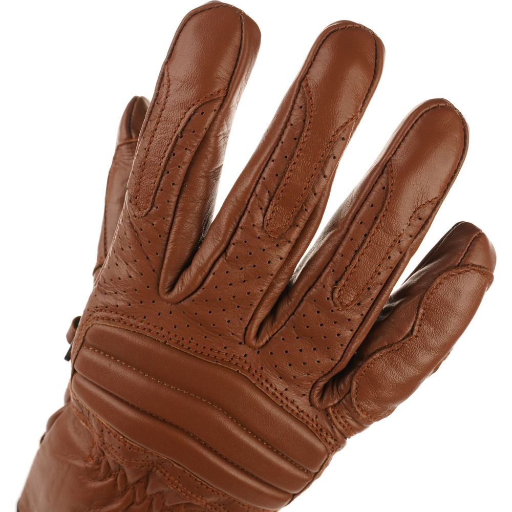 Bike It Ultimate Cruiser UCG Leather Gloves Brown FREE 1 YEAR Returns, FREE UK Delivery | ThrottleChimp