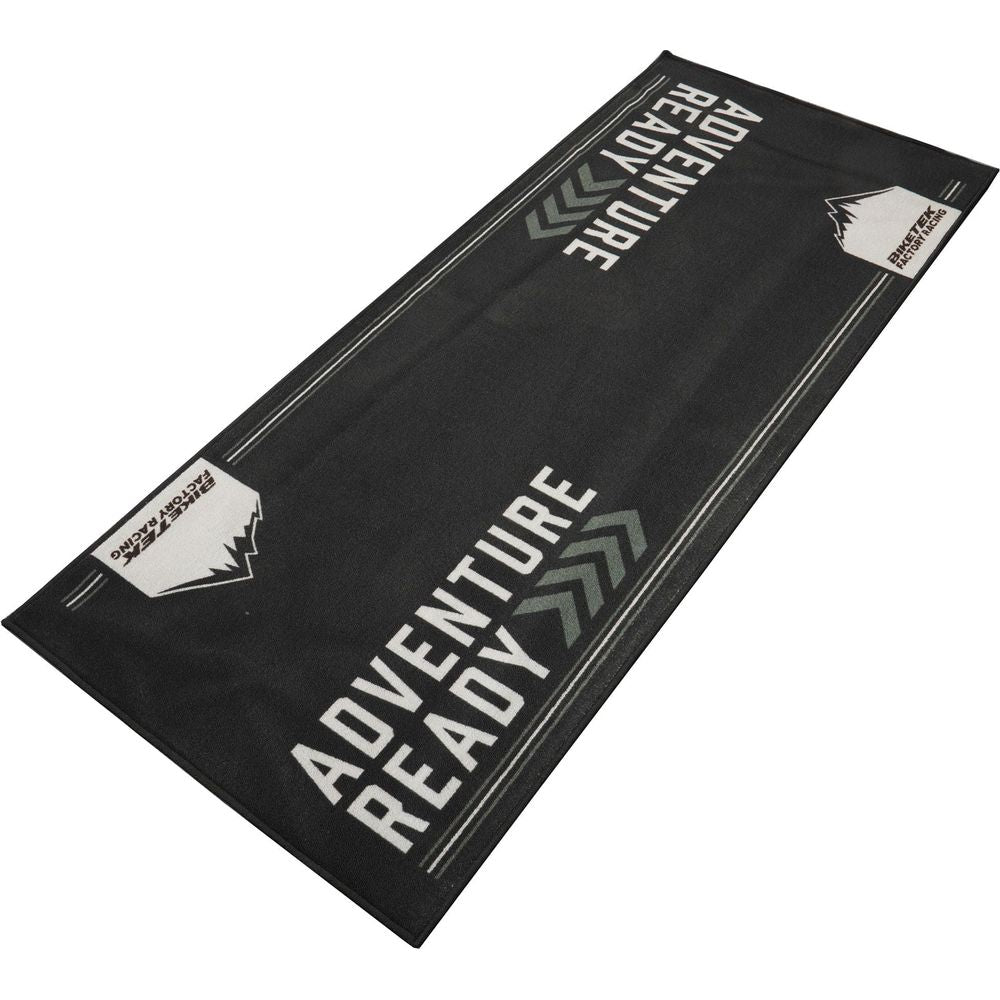 BikeTek Adventure Series Garage Mat Black / Grey FREE 1 YEAR Returns, FREE UK Delivery | ThrottleChimp