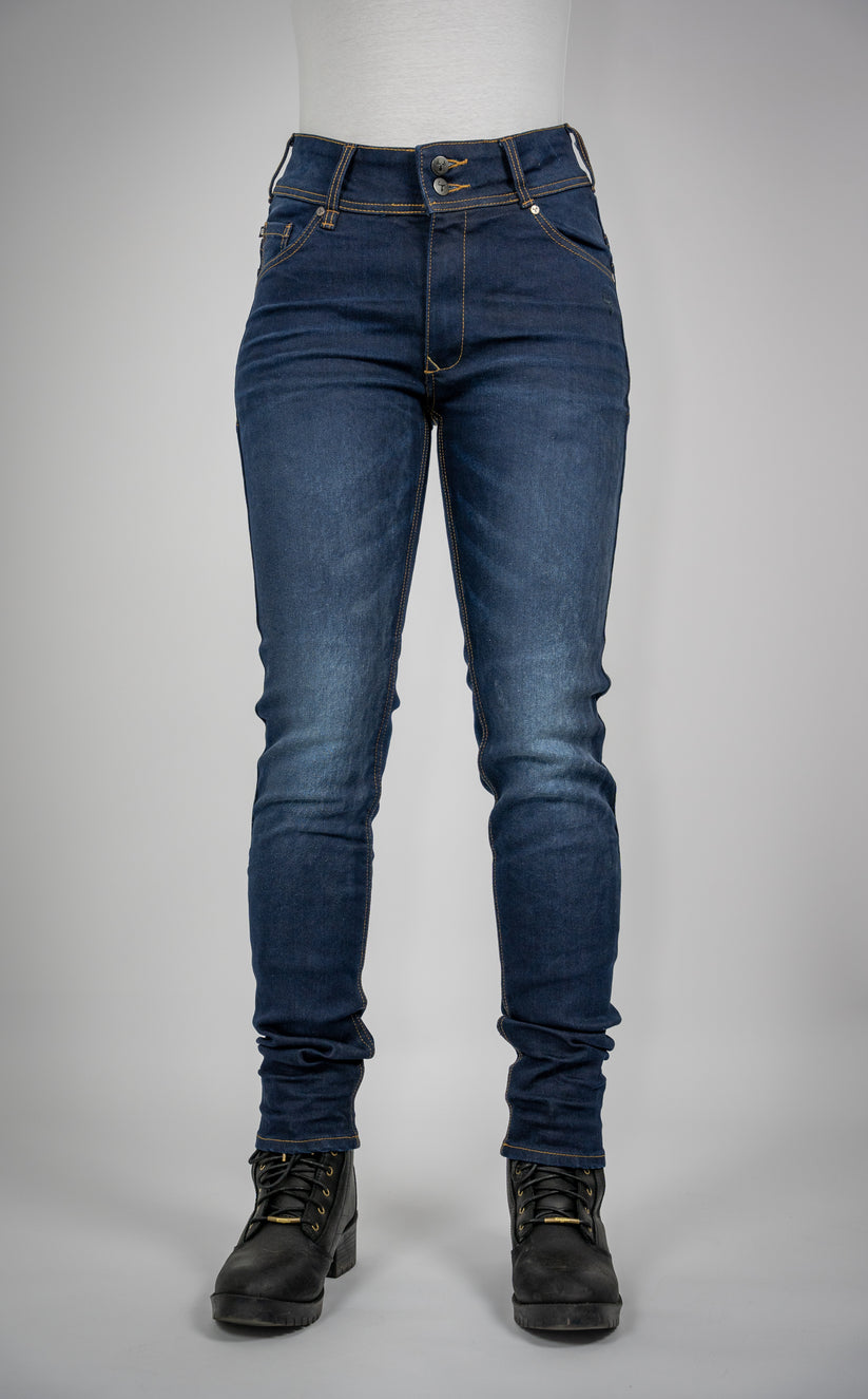 Bull-it Harrier Ladies Slim Fit Denim Jeans Blue FREE 1 YEAR Returns, FREE UK Delivery | ThrottleChimp