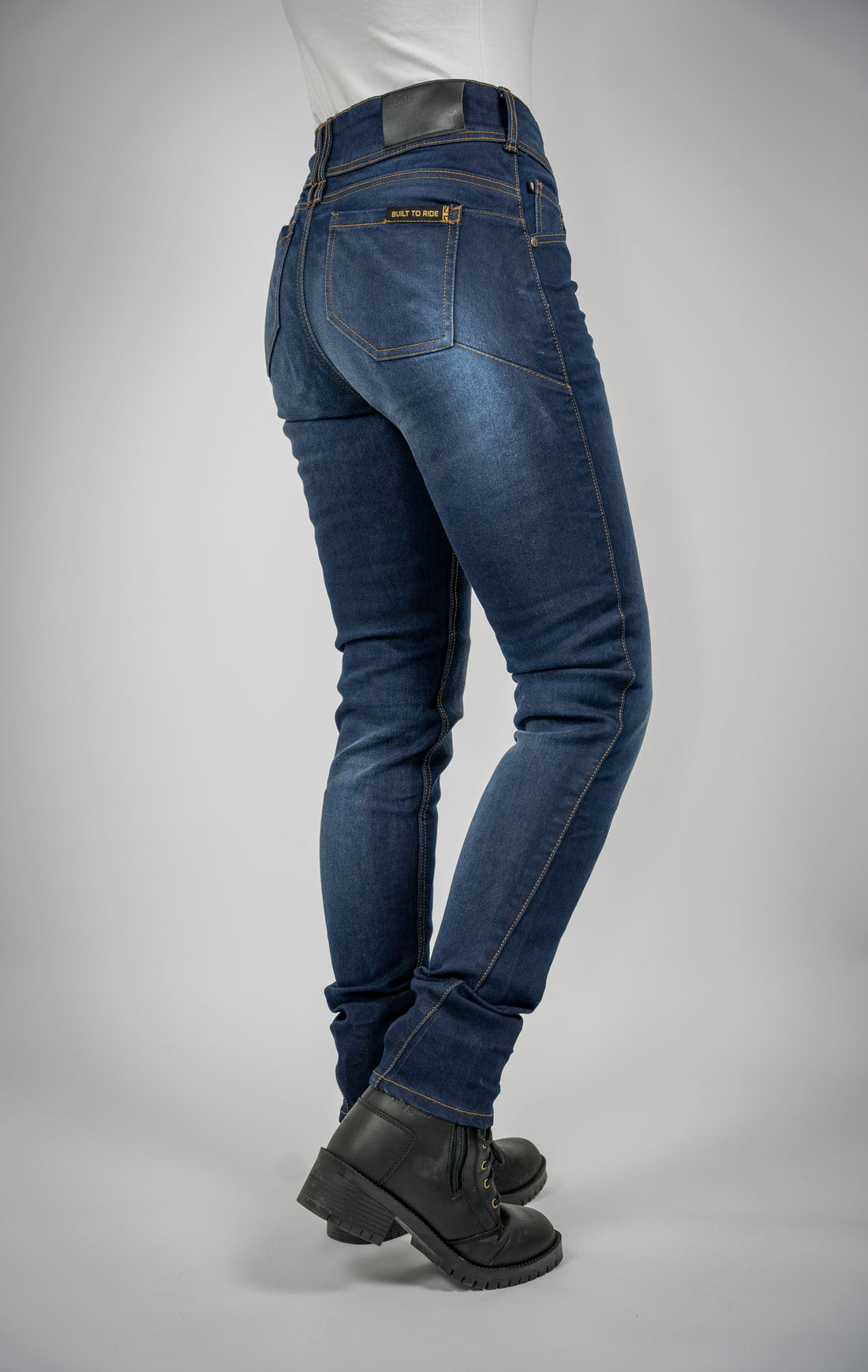 Bull-it Harrier Ladies Slim Fit Denim Jeans Blue FREE 1 YEAR Returns, FREE UK Delivery | ThrottleChimp