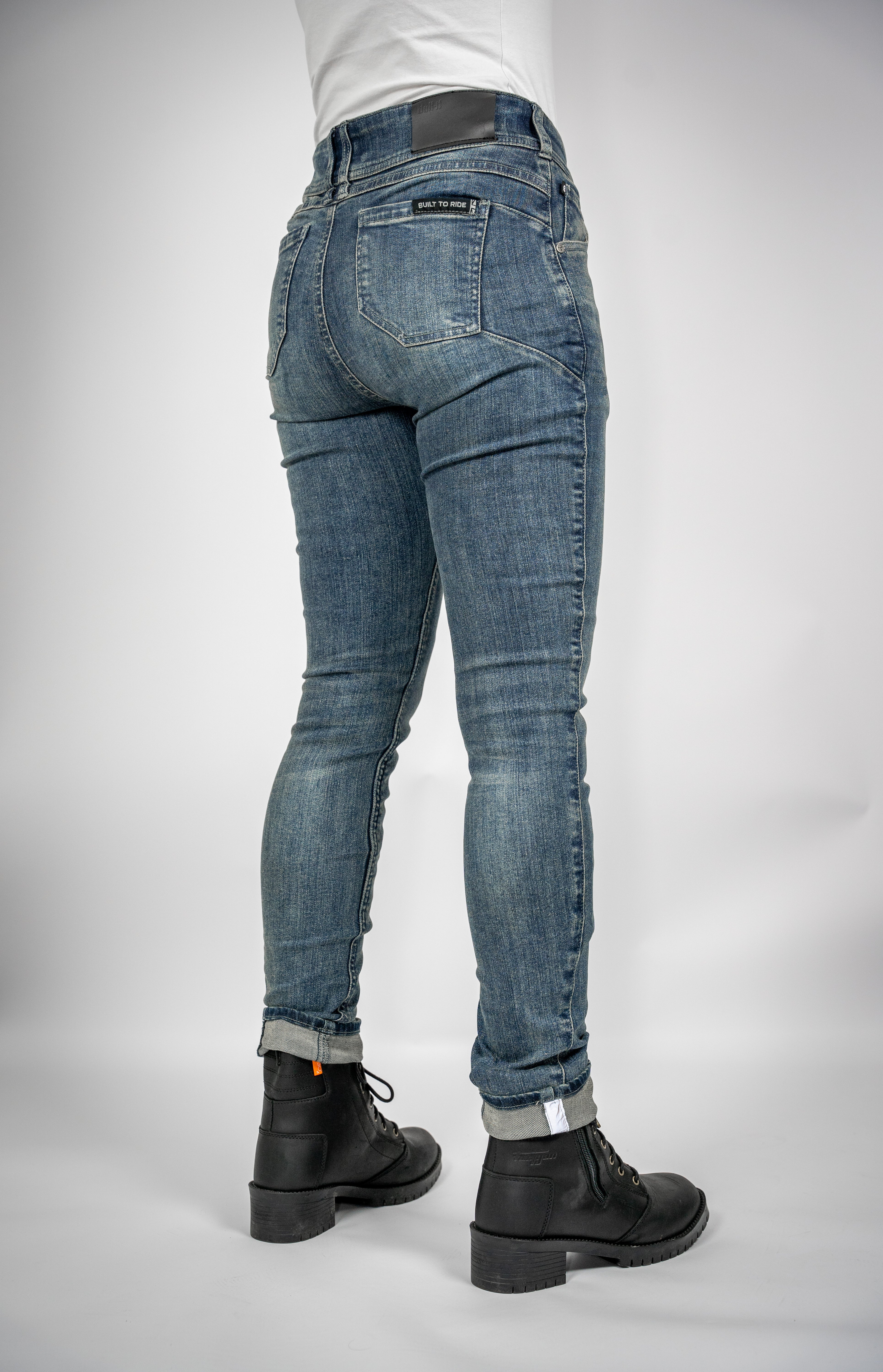 Bull-it Heron Straight Fit Denim Jeans Steel Blue FREE 1 YEAR Returns, FREE UK Delivery | ThrottleChimp