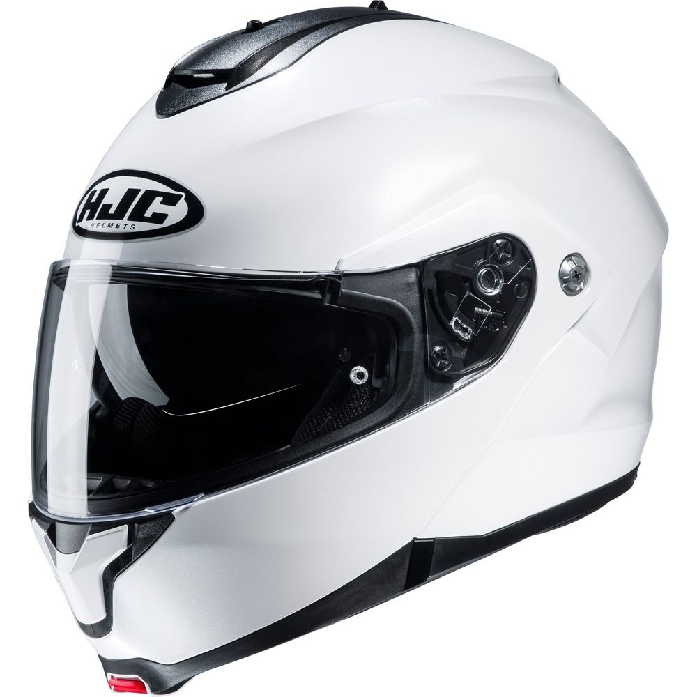 HJC C91N Pearl White