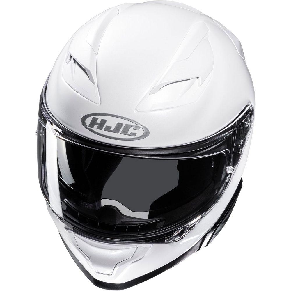 HJC F71 Pearl White