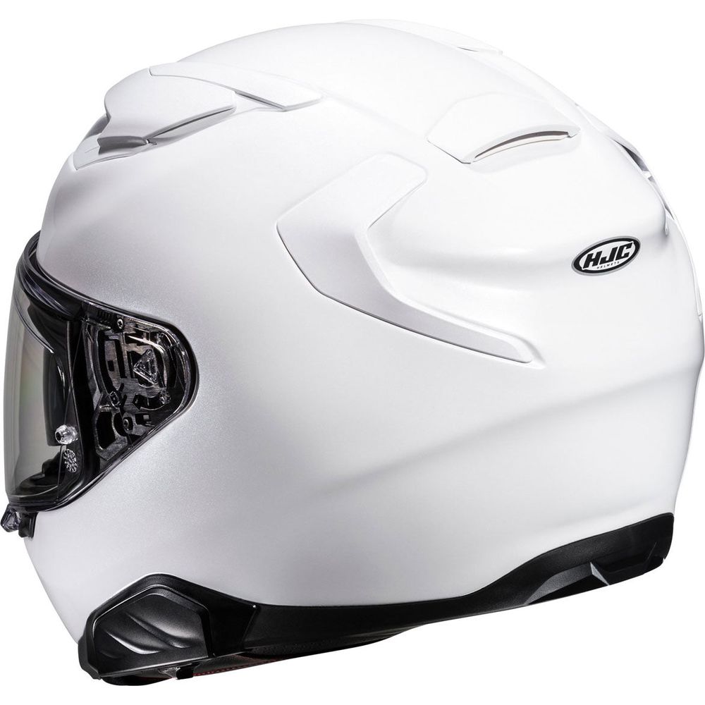 HJC F71 Pearl White