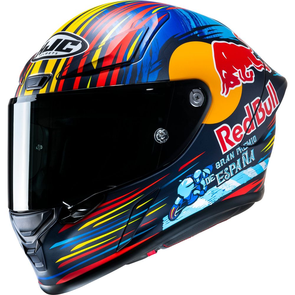 HJC RPHA 1 Red Bull Jerez MC21SF Yellow / Red / Blue
