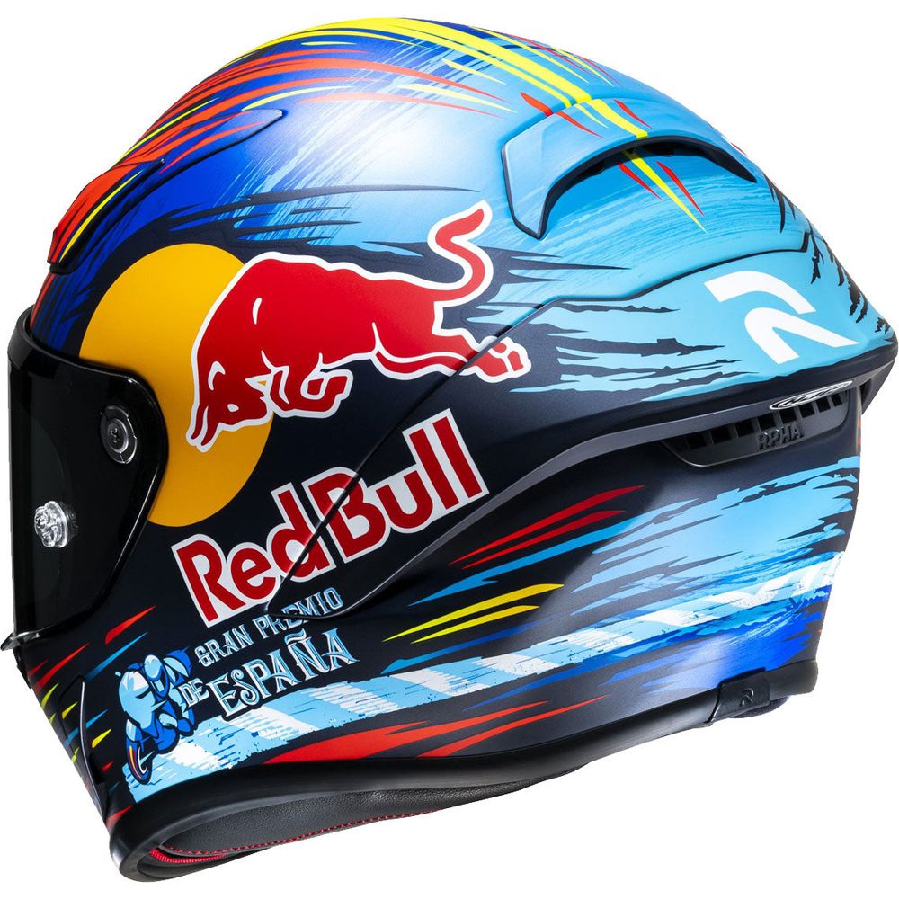 HJC RPHA 1 Red Bull Jerez MC21SF Yellow / Red / Blue