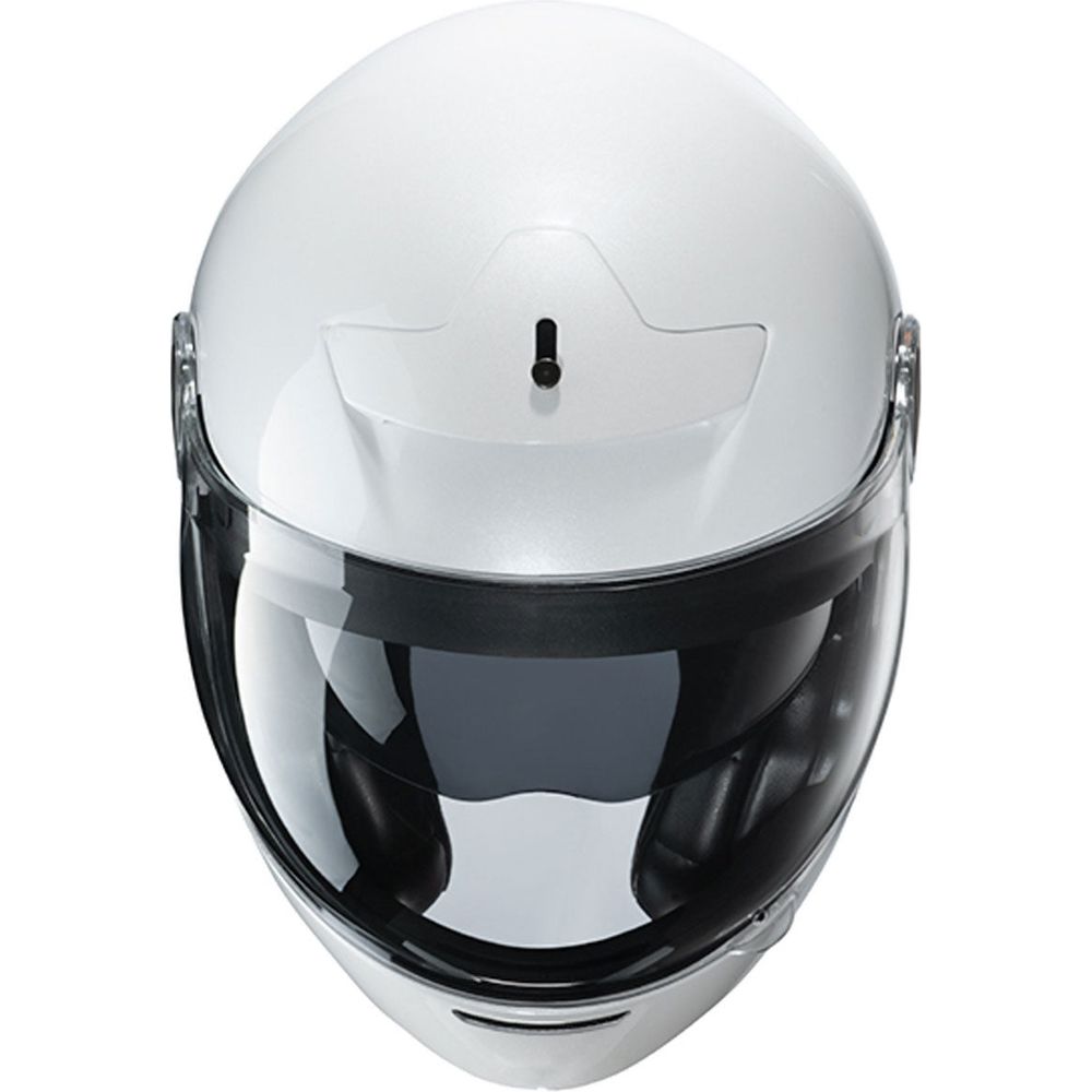 HJC V90 Pearl White