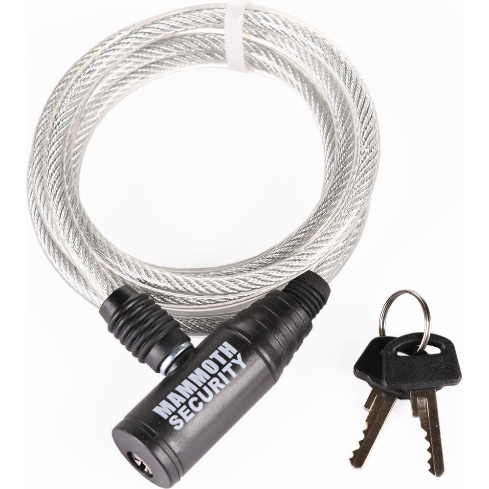 Mammoth Security Helmet Lock FREE 1 YEAR Returns, FREE UK Delivery | ThrottleChimp