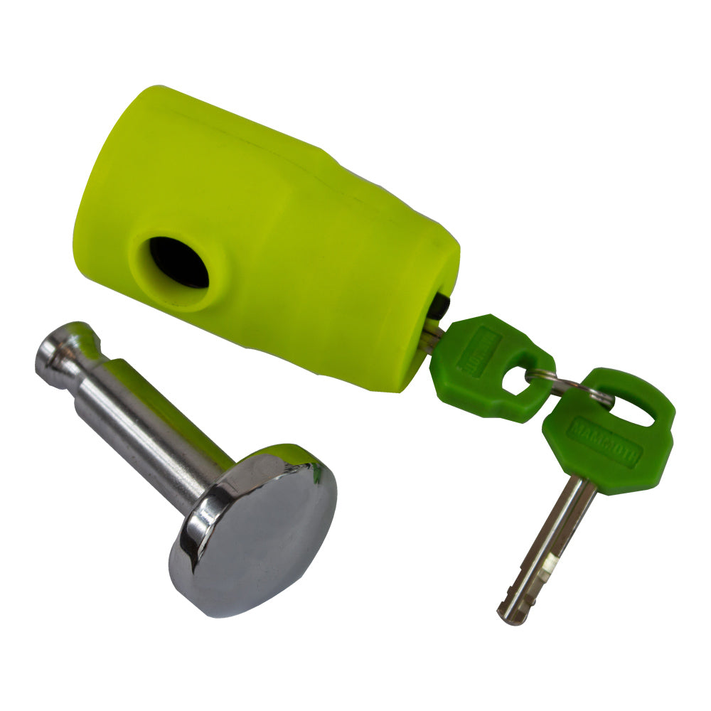 Mammoth Security MDX-12 Motorcycle Disc Lock 16 MM Sold Secure Gold Approved FREE 1 YEAR Returns, FREE UK Delivery | ThrottleChimp