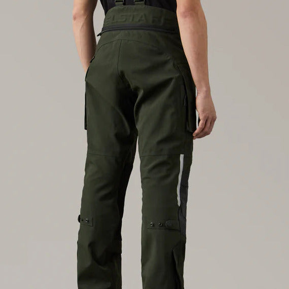 Belstaff Long Way Up Gore-Tex Pro Trouser Dark Olive FREE 1 YEAR Returns, FREE UK Delivery | ThrottleChimp