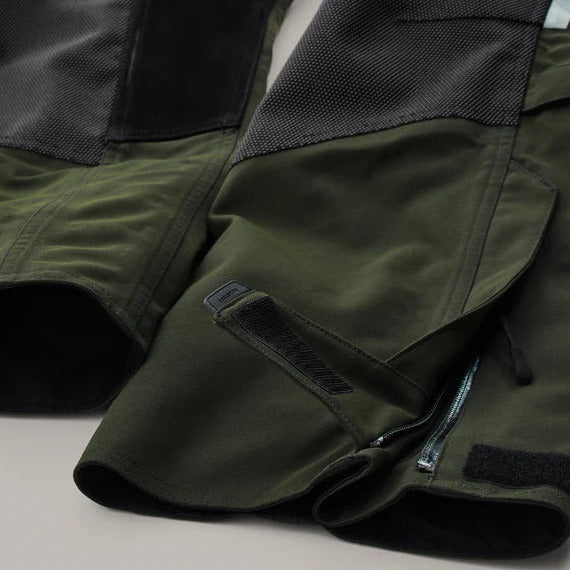 Belstaff Long Way Up Gore-Tex Pro Trouser Dark Olive FREE 1 YEAR Returns, FREE UK Delivery | ThrottleChimp