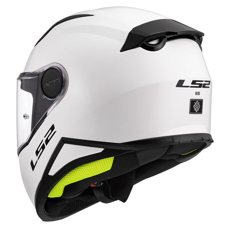 LS2 FF812 Kids Solid White