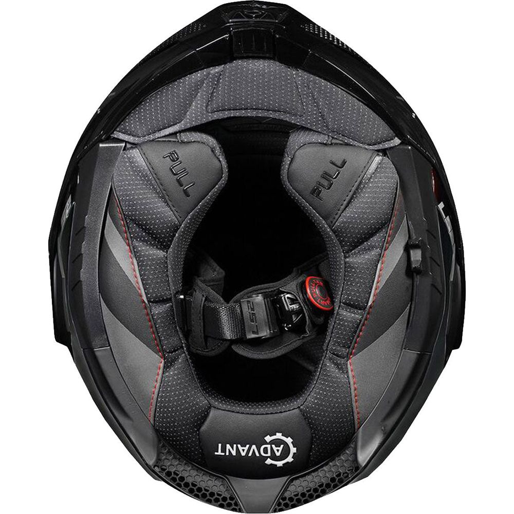 LS2 FF901 Advant X Carbon ECE 22.06 Solid Carbon With 4X UCS Intercom