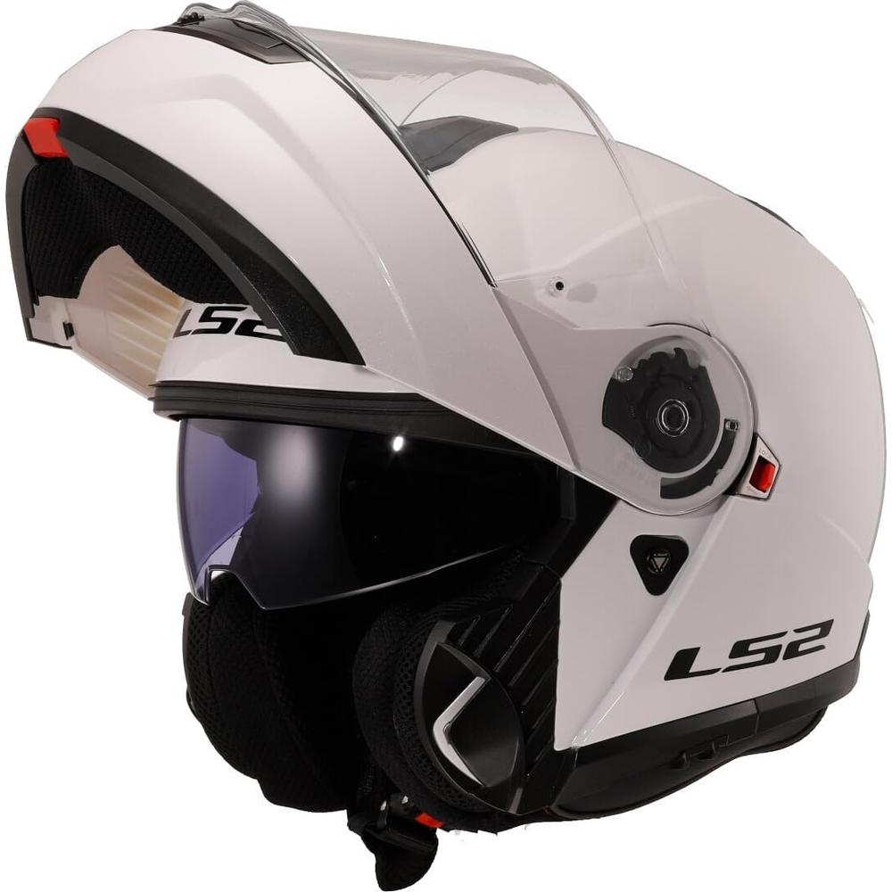 LS2 FF908 Strobe 2 ECE 22.06 Gloss White