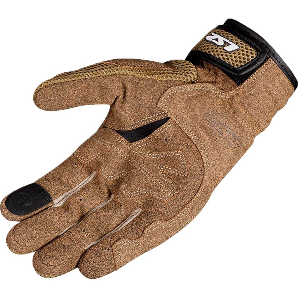 LS2 Kubra Textile Gloves Brown