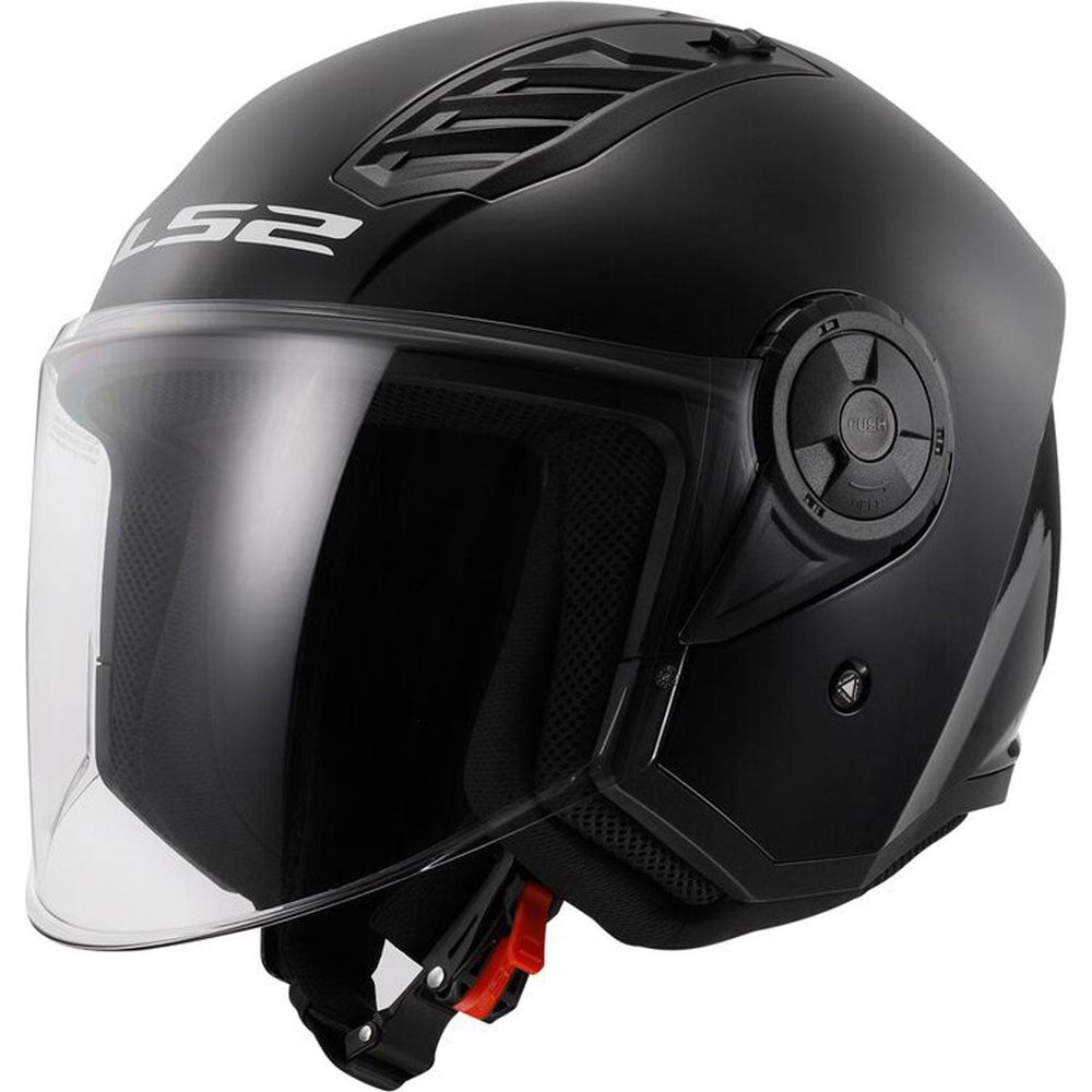 LS2 OF616 Airflow 2 ECE 22.06 Gloss Black