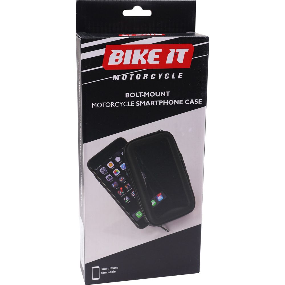 Bike It Mirror-Mount Large Smartphone Holder - 168X92X25mm (ID) 183X110X30mm (OD) FREE 1 YEAR Returns, FREE UK Delivery | ThrottleChimp