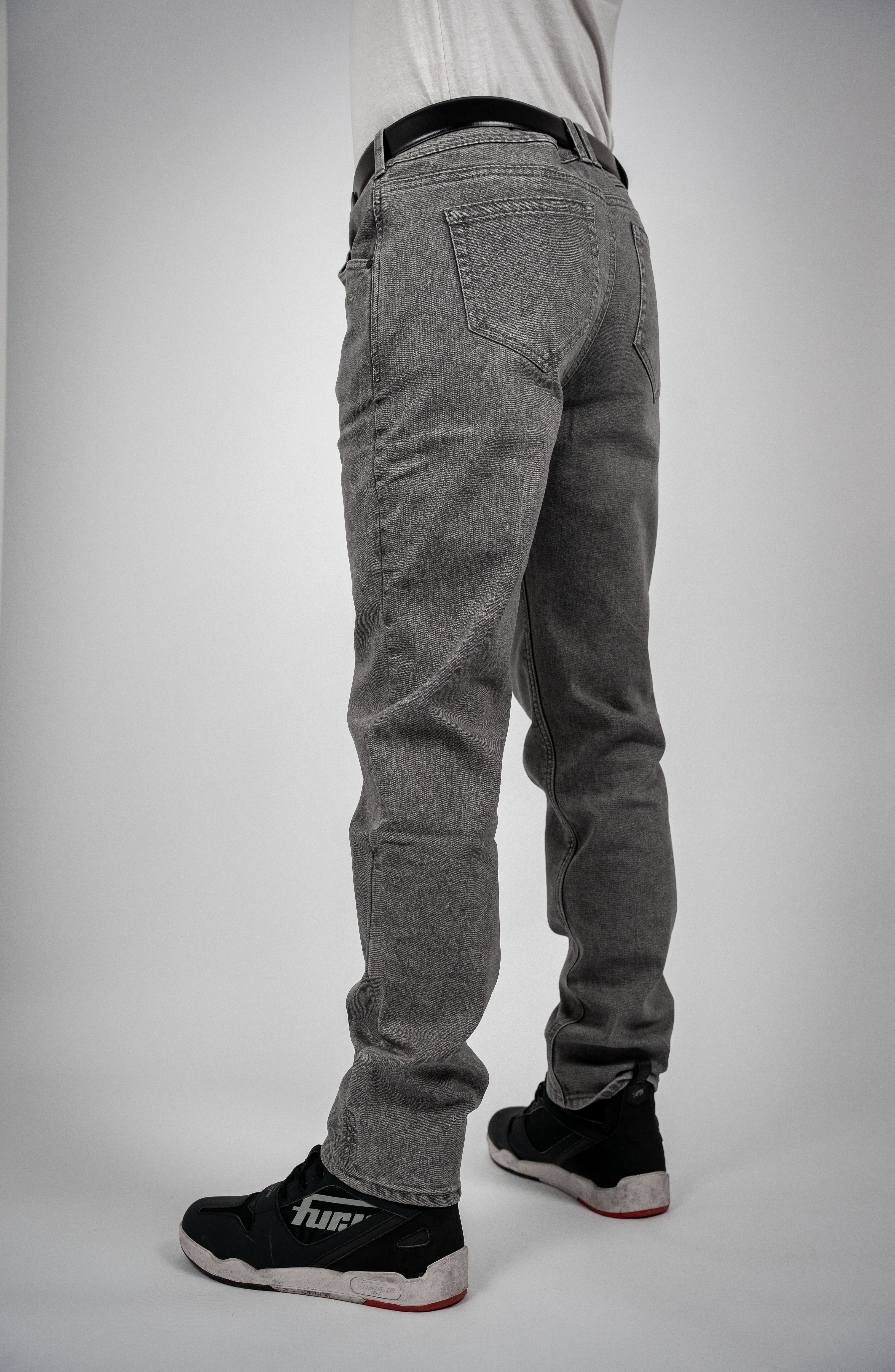 Bull-it Mastiff Straight Fit Denim Jeans Grey FREE 1 YEAR Returns, FREE UK Delivery | ThrottleChimp