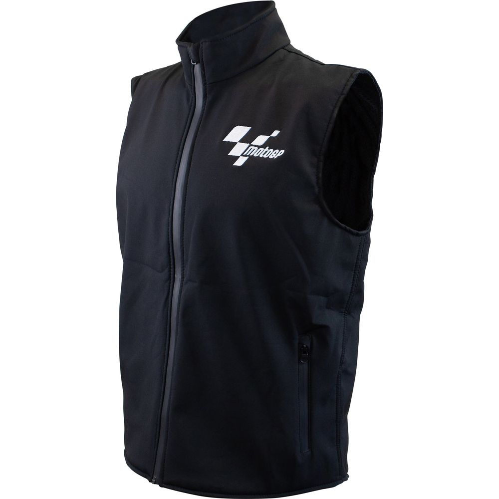 MotoGP Softshell Adult Gilet Black FREE 1 YEAR Returns, FREE UK Delivery | ThrottleChimp