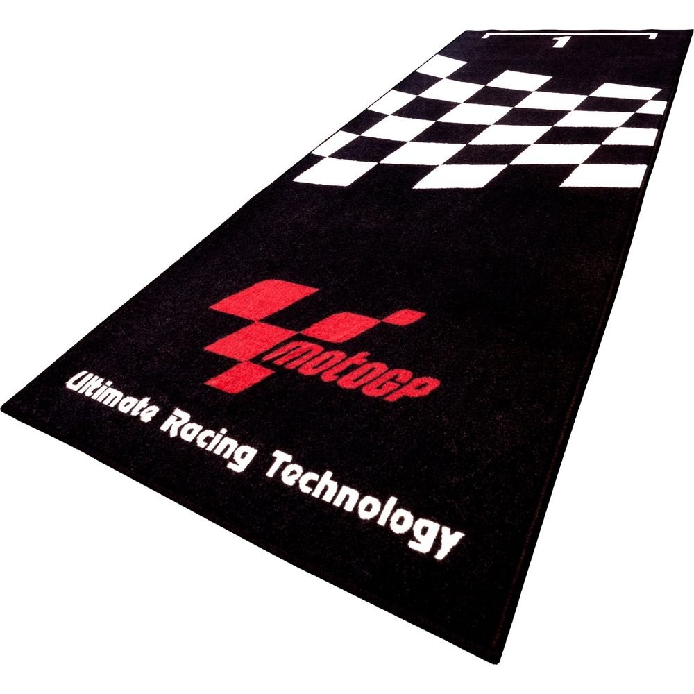 MotoGP Parc Ferme Design Garage Pit Mat Black FREE 1 YEAR Returns, FREE UK Delivery | ThrottleChimp