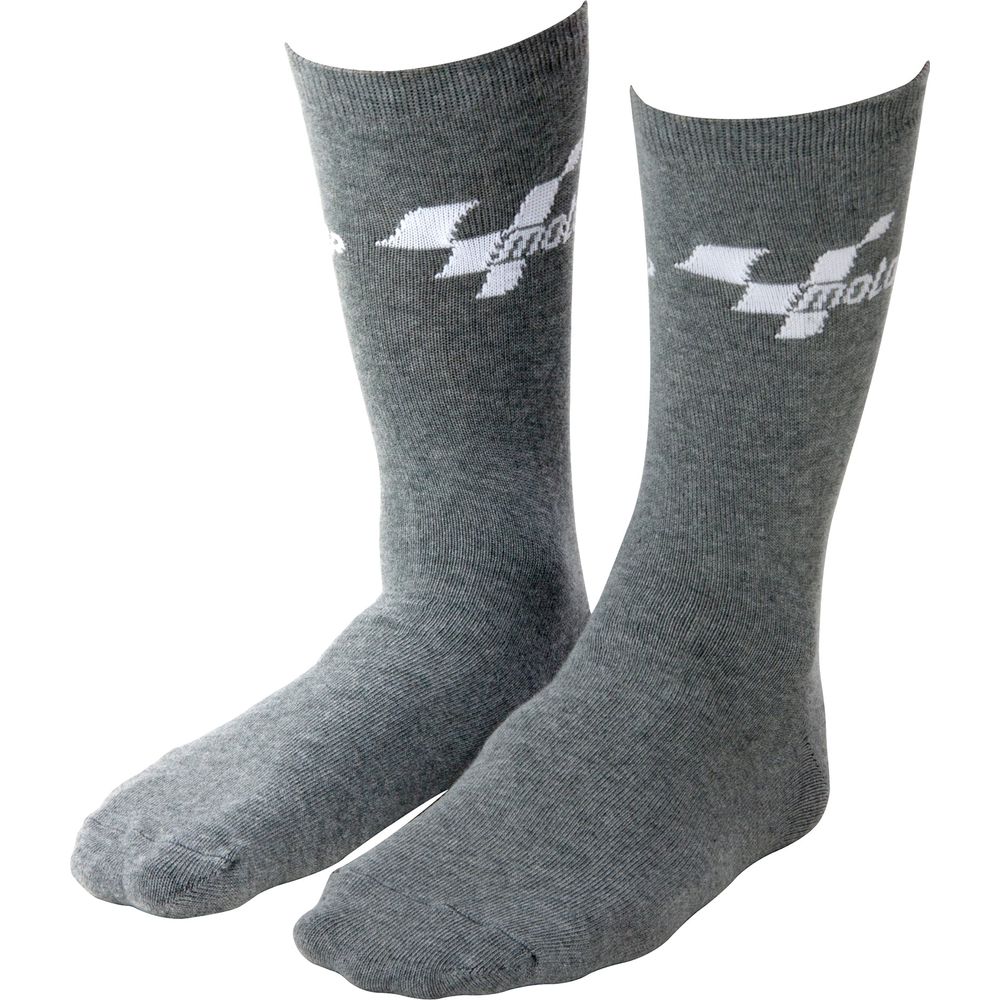 MotoGP Everyday Socks White - Pack Of 3 FREE 1 YEAR Returns, FREE UK Delivery | ThrottleChimp