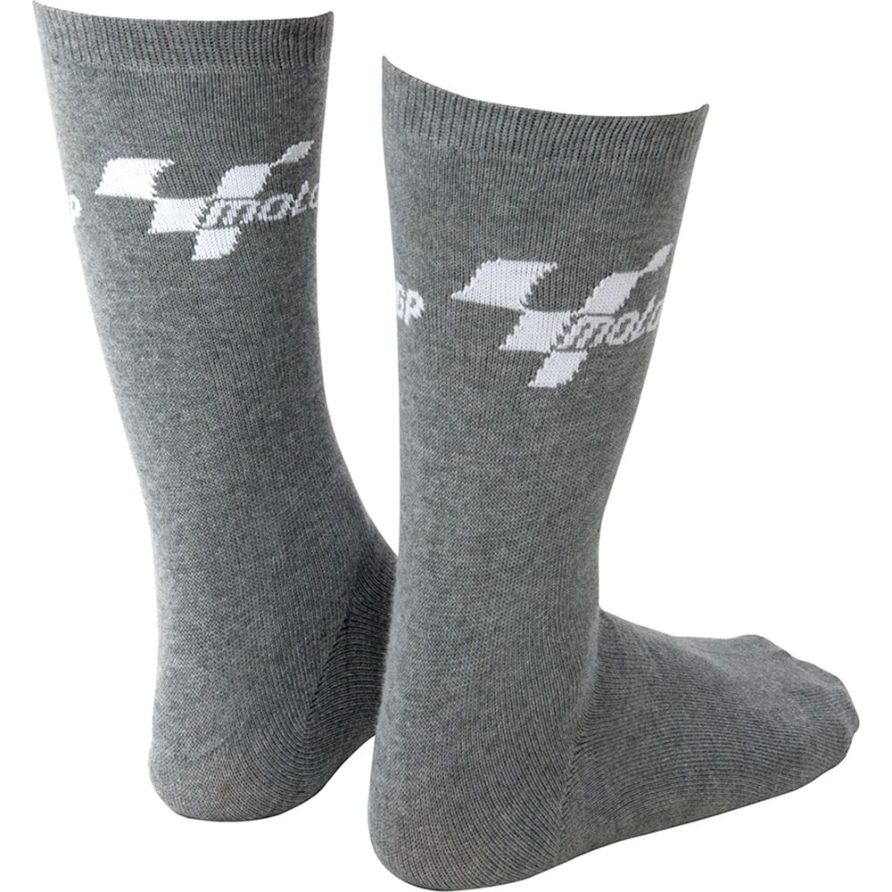 MotoGP Everyday Socks White - Pack Of 3 FREE 1 YEAR Returns, FREE UK Delivery | ThrottleChimp