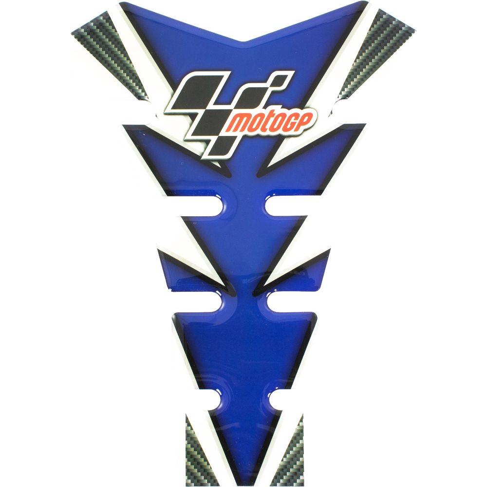 MotoGP Tank Pad Blue / Carbon FREE 1 YEAR Returns, FREE UK Delivery | ThrottleChimp