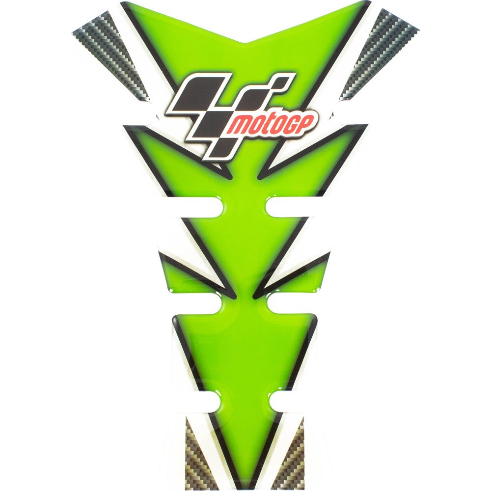 MotoGP Green & Carbon Tank Pad FREE 1 YEAR Returns, FREE UK Delivery | ThrottleChimp