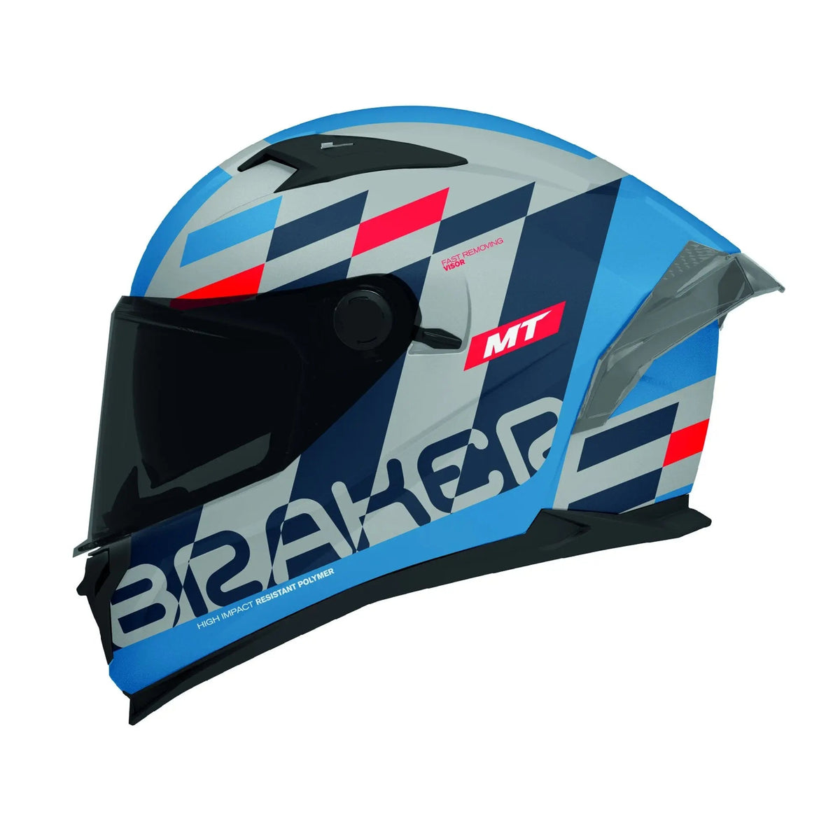 MT Helmets Braker SV Foster C7 Matt Blue