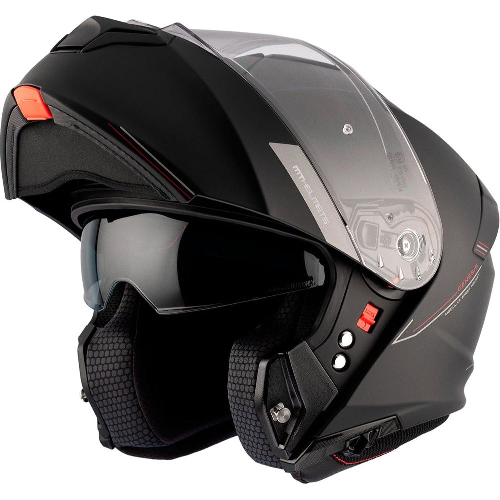 MT Helmets Genesis SV Solid A1 Matt Black