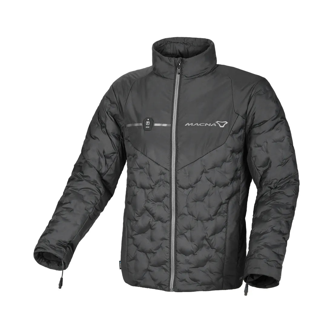 Macna Ascent Heated Jacket Black FREE 1 YEAR Returns, FREE UK Delivery | ThrottleChimp