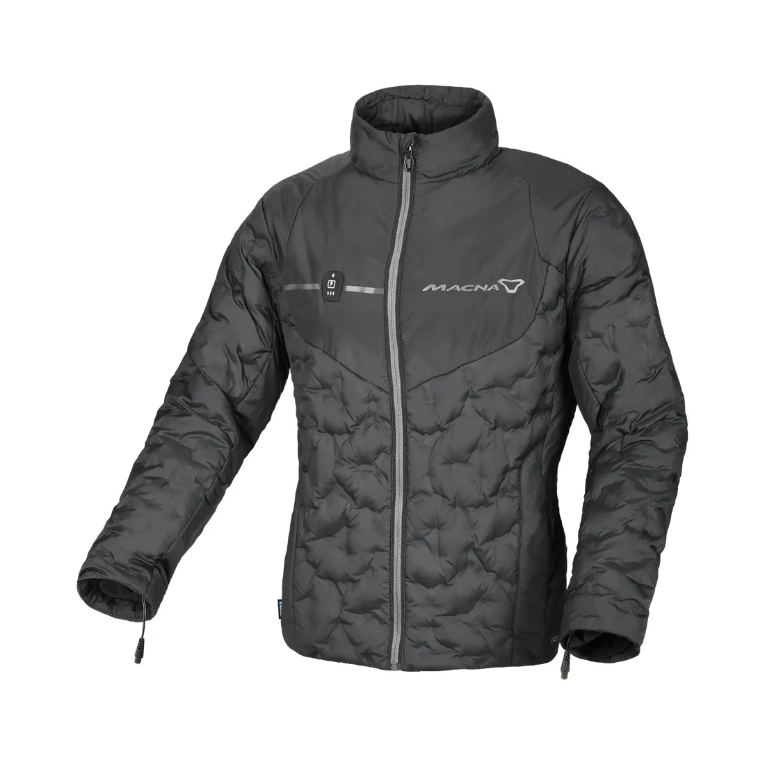 Macna Ascent Ladies Heated Jacket Black FREE 1 YEAR Returns, FREE UK Delivery | ThrottleChimp