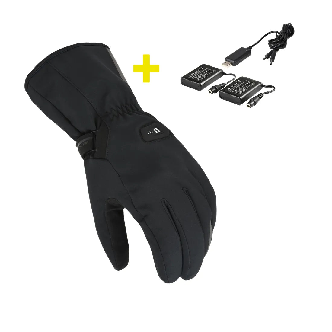 Macna Unite 2.0 RTX Heated Gloves With Kit Black FREE 1 YEAR Returns, FREE UK Delivery | ThrottleChimp