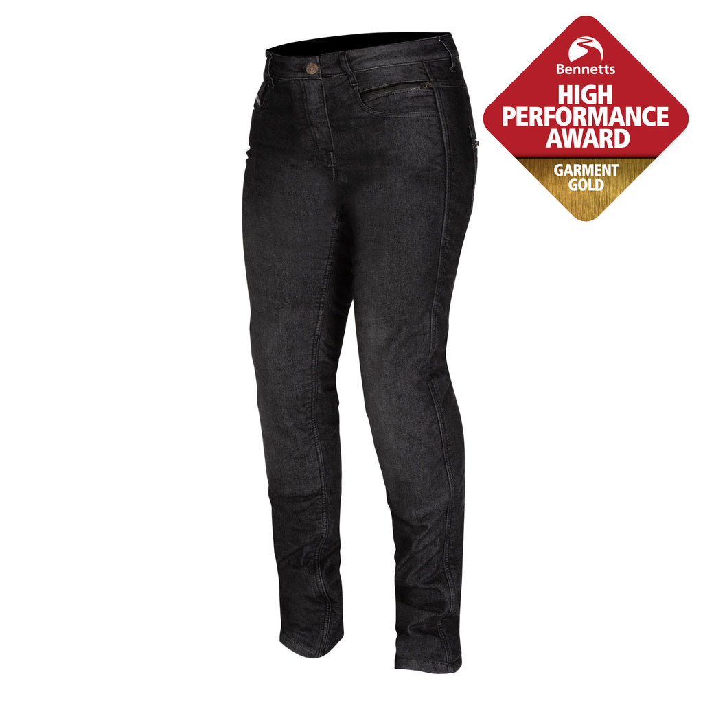 Merlin Macy 2 D3O Waterproof Jeans Black FREE 1 YEAR Returns, FREE UK Delivery | ThrottleChimp