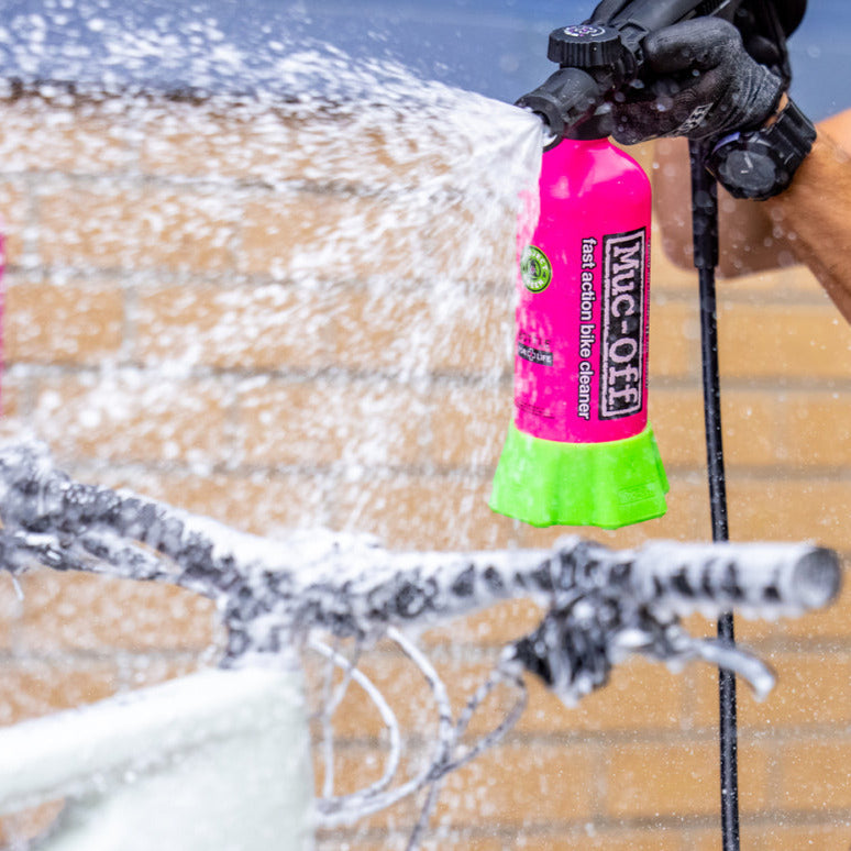 Muc-Off Punk Powder Motorcycle Cleaner Pack of 4 & Bottle For Life Bundle