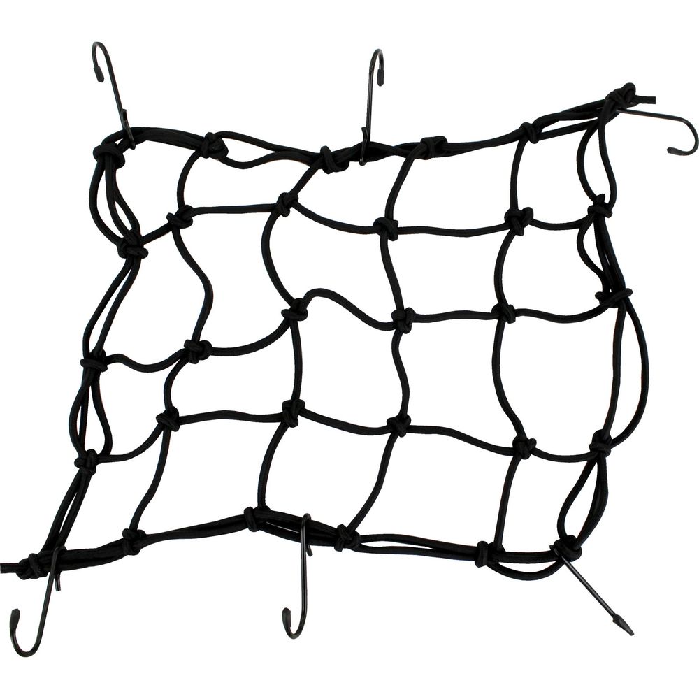 Bike It Luggage Cargo Net Standard Black FREE 1 YEAR Returns, FREE UK Delivery | ThrottleChimp