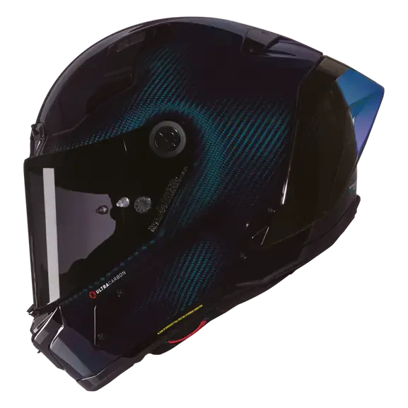 Nolan X-804 RS Liquido Full Face Helmet Blue Carbon FREE 1 YEAR Returns, FREE UK Delivery | ThrottleChimp