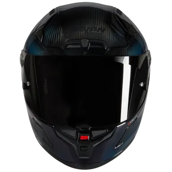 Nolan X-804 RS Liquido Full Face Helmet Blue Carbon FREE 1 YEAR Returns, FREE UK Delivery | ThrottleChimp