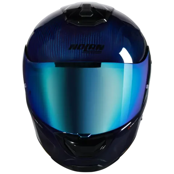 Nolan X-903 Ultra Carbon Liquido Full Face Helmet Liquid Blue Carbon FREE 1 YEAR Returns, FREE UK Delivery | ThrottleChimp